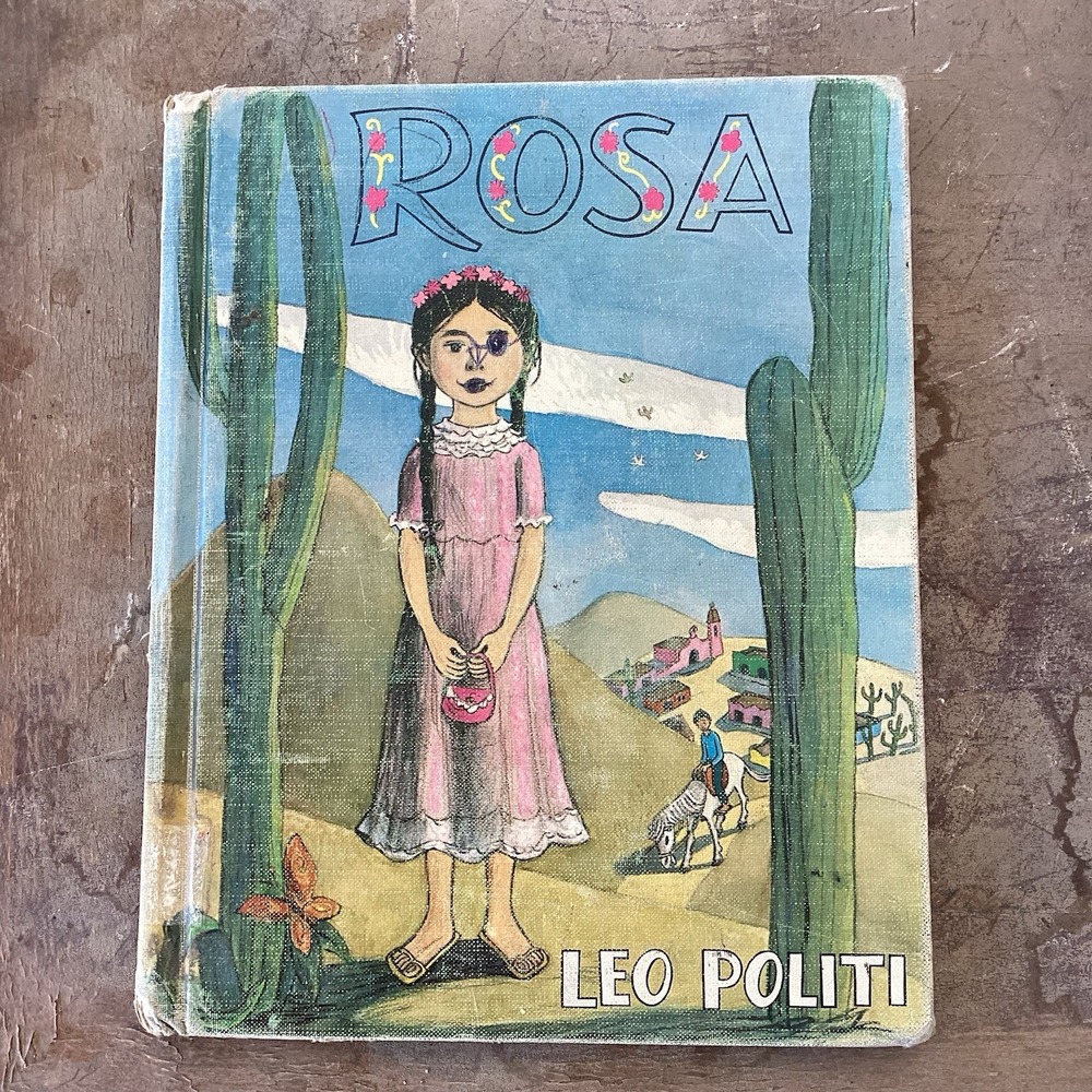 1963 Leo Politi Rosa Charles Scribner's Sons Vintage Hardback